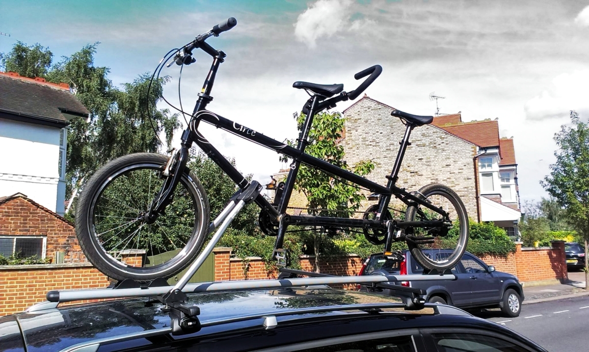 transporting a tandem bike